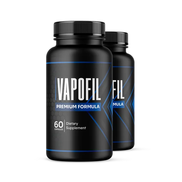 Man taking Vapofil capsules daily